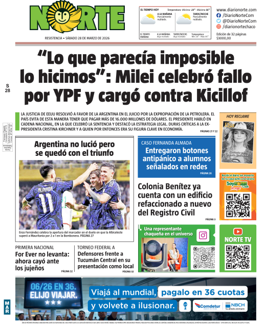 Edición del 28-03-2026