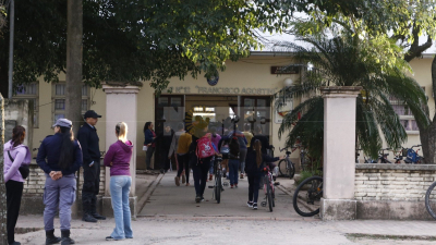 Amenazas de muerte: pánico en una escuela de Margarita Belén