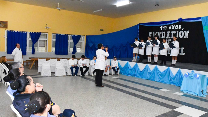 Realizaron la promesa de lealtad a la Bandera Provincial