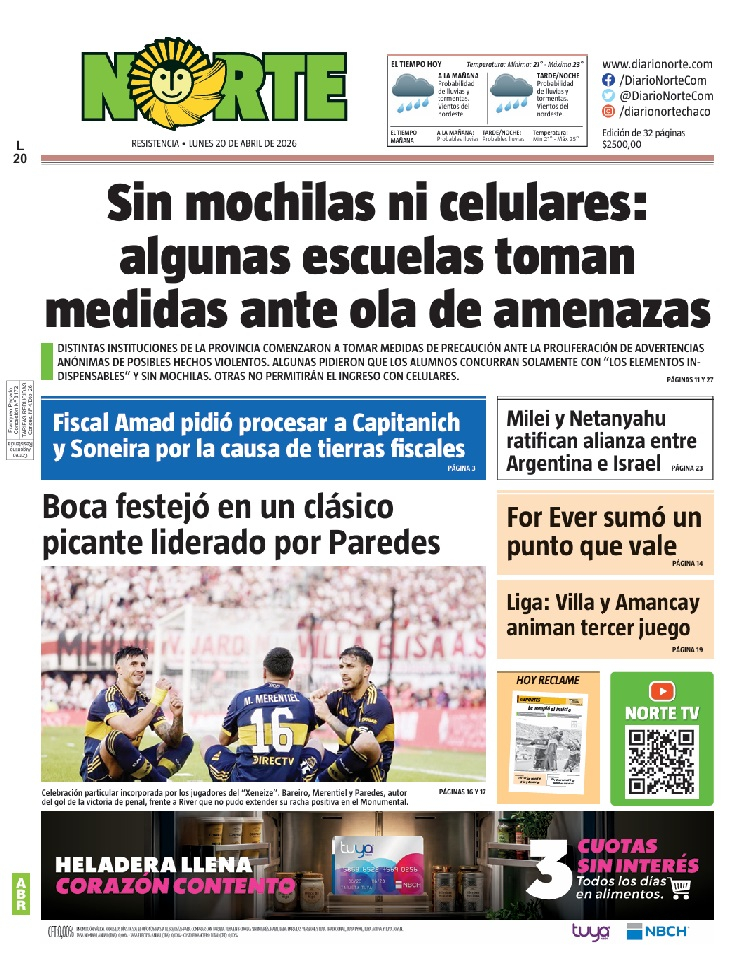 Edición del 20-04-2026