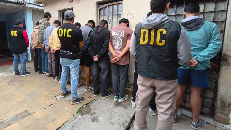 "Wileros": 14 demorados y más de 40 secuestros en el Gran Resistencia