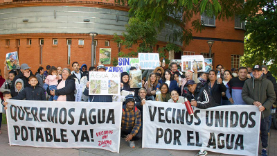 Convocan a audiencia judicial por reclamos de agua potable en el sur de Resistencia