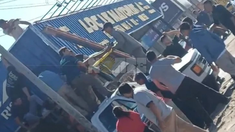Tras ocho días de agonía, murió el hombre que se electrocutó en el techo de un mayorista