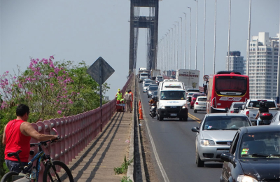 Se suman obras en el puente Belgrano y de iluminación en la autovía de ruta 16