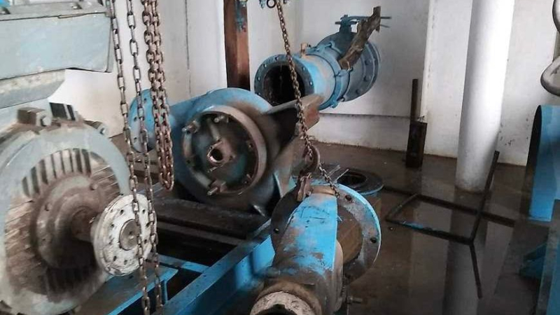 Sameep trabaja contrarreloj para restablecer el servicio de agua en la zona sur