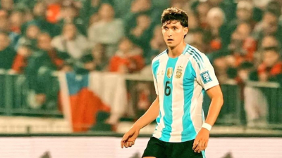 Leo Balerdi sufrió un desgarro y quedó fuera del Mundial