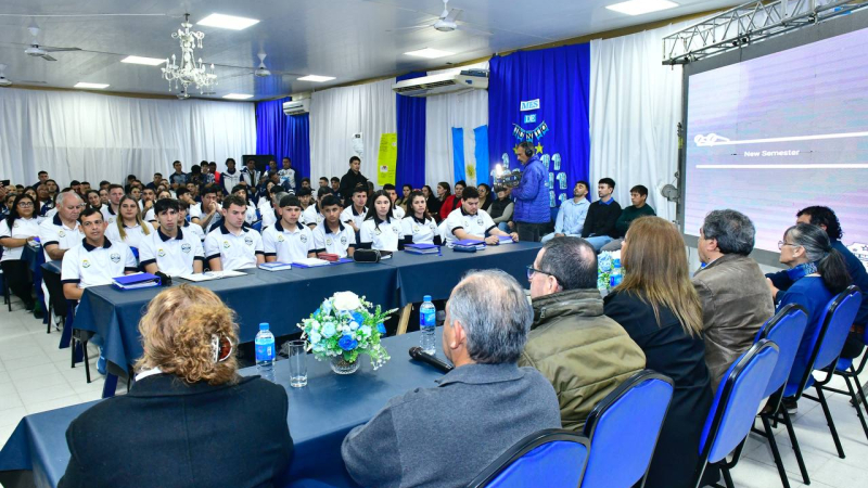 Presentaron la Terminalidad Educativa Nivel Secundario en el Club San Martín