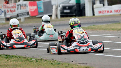 El piloto Félix Parra de Sáenz Peña logró una destacada remontada en Mini Max