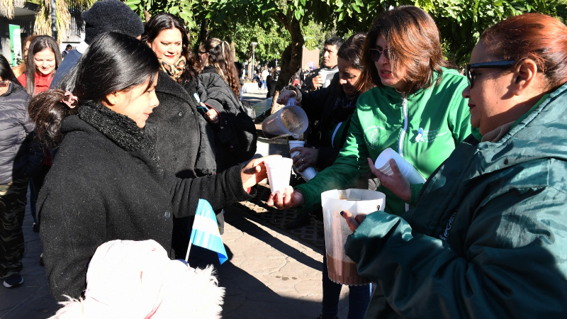 En Resistencia también se celebró y honró a Belgrano