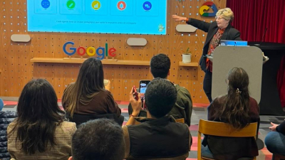 Naidenoff expuso una experiencia chaqueña con inteligencia artificial