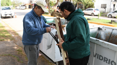 Resistencia pasará de itinerar a tener un punto fijo de acopio para reciclables