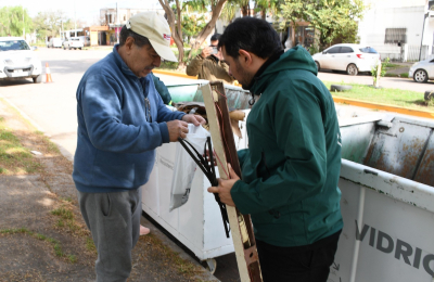Resistencia pasará de itinerar a tener un punto fijo de acopio para reciclables