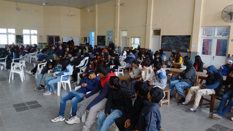 Continúan las acciones de promoción de la salud en las instituciones educativas