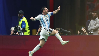 La alegría de Lionel Messi: "Es una locura lo que hizo este grupo"