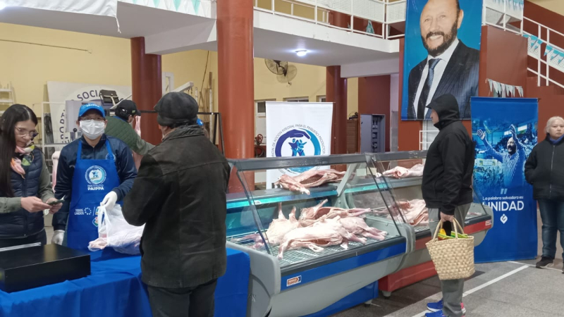 Exitosa edición extraordinaria de la Feria PAIPPA con chivitos formoseños