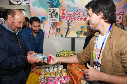 El gobernador Insfrán en el Festival Regional del Alfajor 2026 (1)