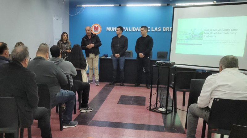 Jornada de movilidad sustentable en Las Breñas
