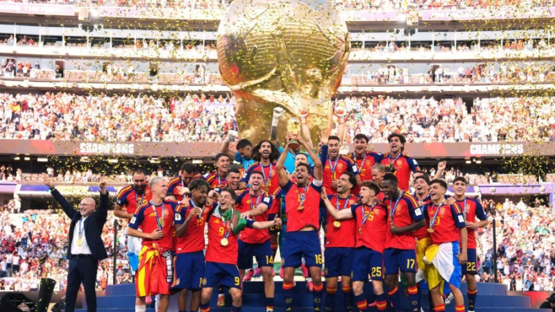 La Scaloneta cayó de pie frente a España, nuevo campeón del mundo