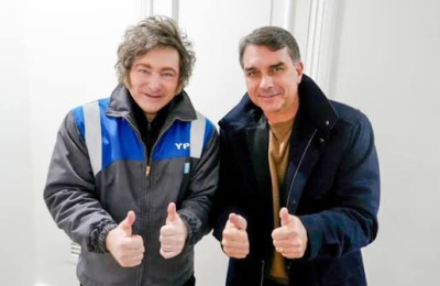 Milei viaja a Brasil para apoyar a Bolsonaro