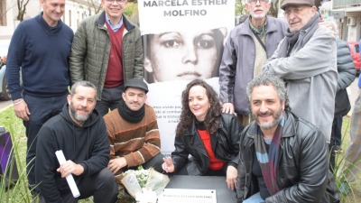 Resistencia homenajeó a Marcela Esther Molfino: "Que nunca quede en el olvido"