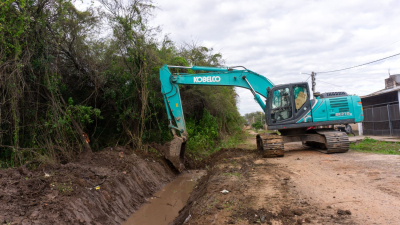 Sáenz Peña refuerza sus desagües para enfrentar posible escenario de precipitaciones intensas