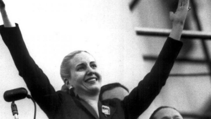 El gobernador Insfrán recordó a Evita a 74 años de su paso a la inmortalidad