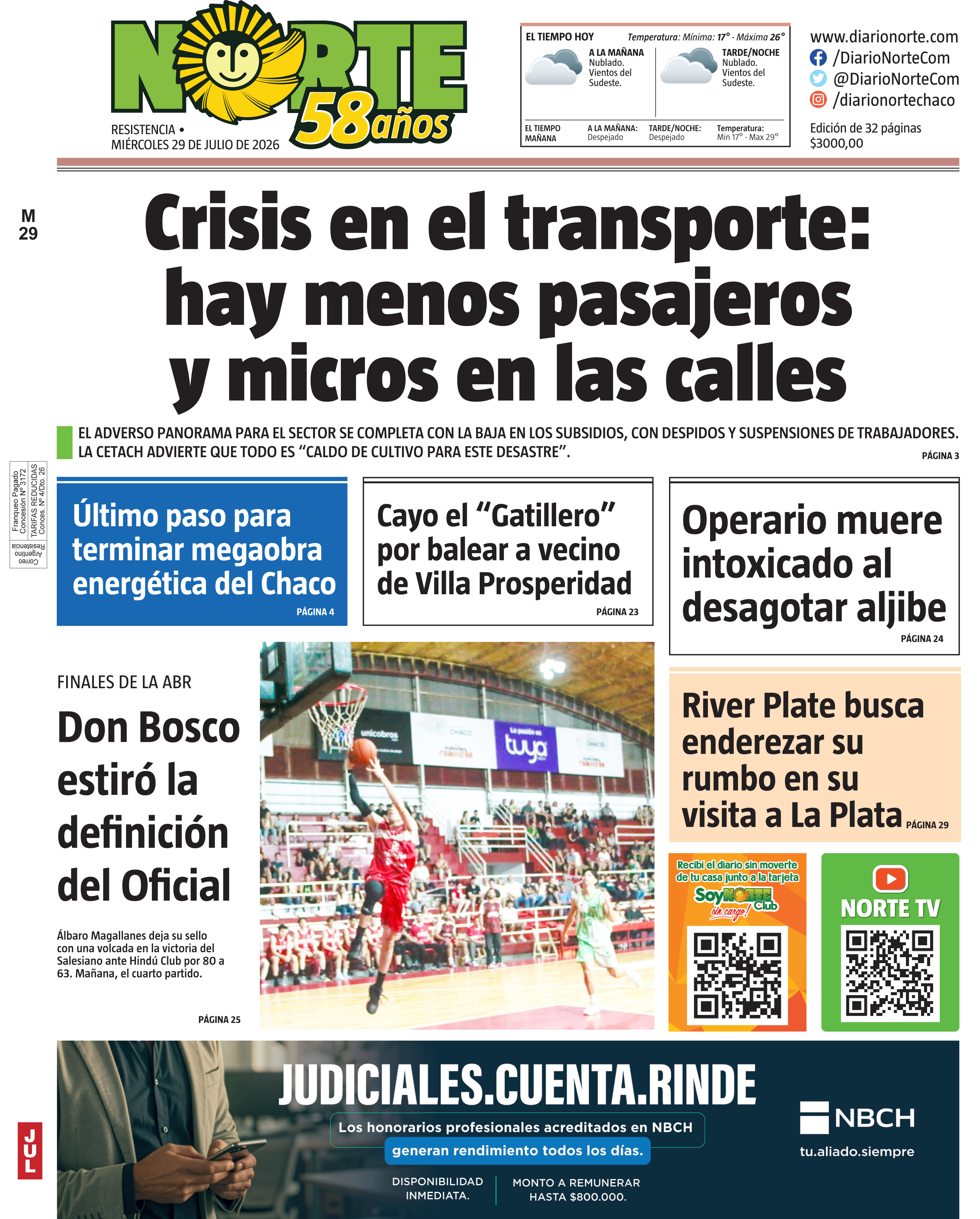Edición del 29-07-2026