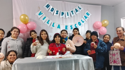 En Villa Escolar promueven la prevención del HPV y del cáncer de cuello uterino