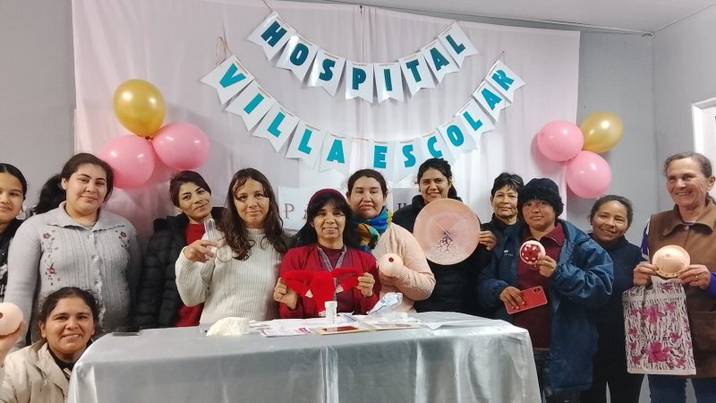 En Villa Escolar promueven la prevención del HPV y del cáncer de cuello uterino