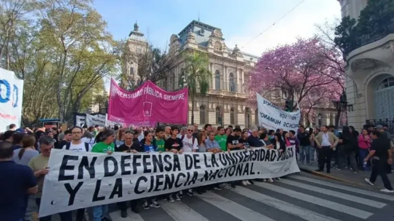 Docentes universitarios inician nuevo paro por salarios y presupuesto