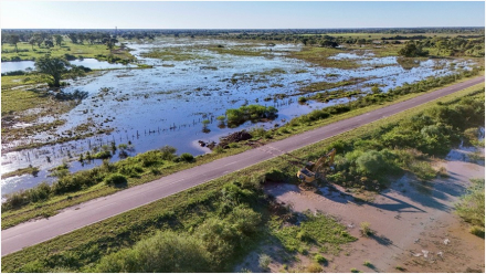 Formosa intimó a Vialidad Nacional para evitar el colapso hídrico en las rutas 11 y 95 ante el fenómeno de El Niño