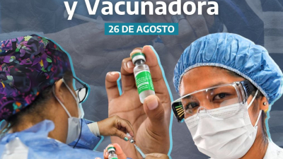Saludo a los vacunadores y vacunadoras en su día