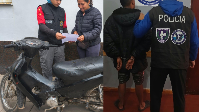 Había denunciado que le robaron una moto pero en realidad la había vendido