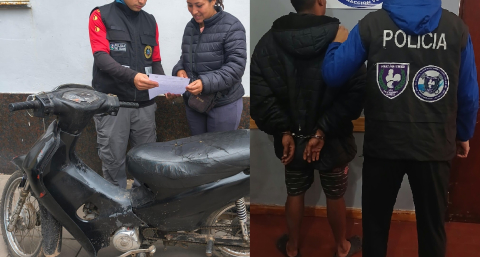 Había denunciado que le robaron una moto pero en realidad la había vendido
