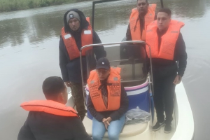 Buscan en el río y con dron térmico a Gabriel Cicuta