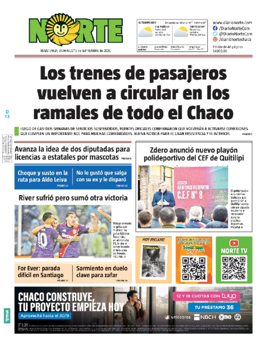 Edición 13-09-2026
