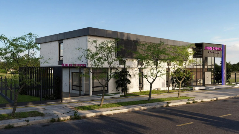 Zdero anunció la construcción de un albergue para deportistas
