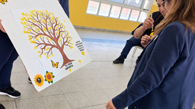 Salud realiza un trabajo continuo junto a las escuelas