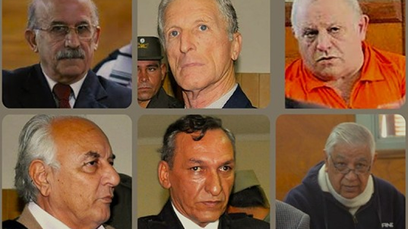 Confirman que un exfiscal, exmilitares, policías y penitenciarios serán procesados