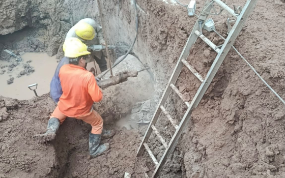 Sameep completó la reparación del primer Acueducto del Interior