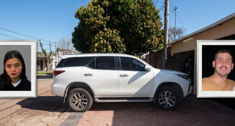 Ordenan pericia en la camioneta de Julián Álvarez Guardia para verificar si su novia fue golpeada