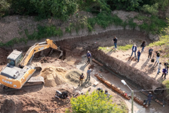 Sáenz Peña: ejecutan obras hídricas en barrios periféricos ante la llegada de El Niño