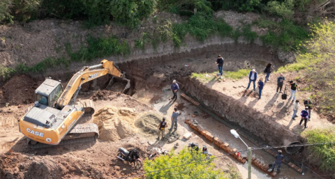 Sáenz Peña: ejecutan obras hídricas en barrios periféricos ante la llegada de El Niño