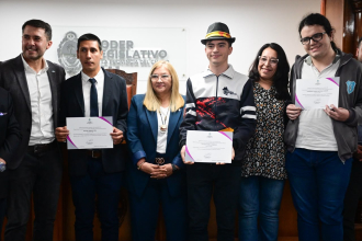 Premio Jóvenes Destacados: la Legislatura reconoció esfuerzo, talento y trayectoria