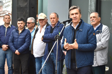 Zdero destacó el fortalecimiento de la producción al inaugurar la sede de un consorcio caminero