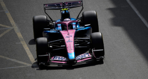 A Colapinto se le fue el auto y largará 10° el GP de Azerbaiyán
