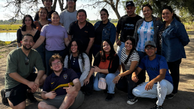 Estudiantes de educación superior celebraron su día en General San Martín