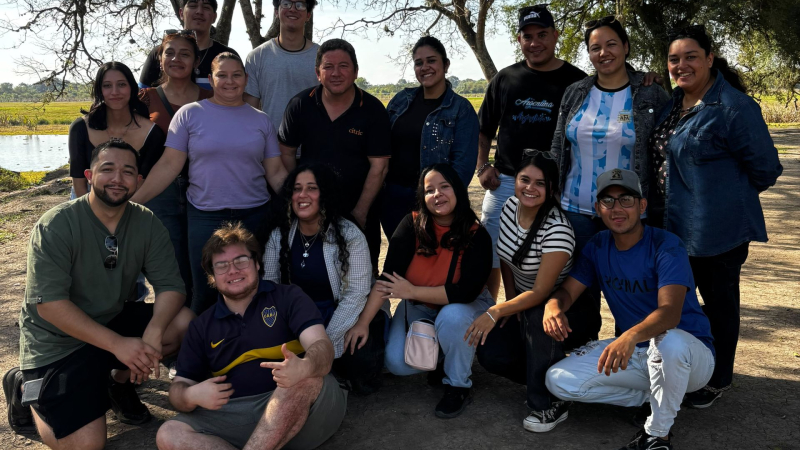 Estudiantes de educación superior celebraron su día en General San Martín