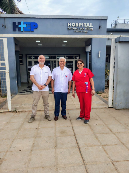 Otra  jornada de donación voluntaria de sangre y plaquetas por aféresis en las instalaciones del Hospital Distrital _Eva Perón_ de Ingeniero Juárez