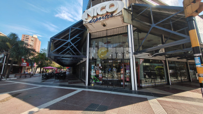 Así luce el centro de Resistencia en el Día del Empleado de Comercio